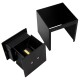 LED-Wandleuchte McShine LW-107 IP54 300lm 6W 3000K warmweiß schwarz