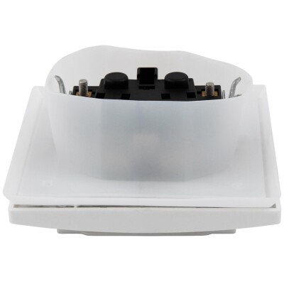 Schutzkontakt-Steckdose McPower Flair 250V~/16A UP IP44 weiß 2er-Pack
