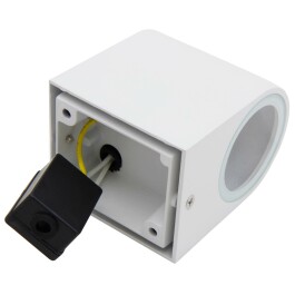 Wandleuchte McShine Oval-W weiß IP44 1x GU10...