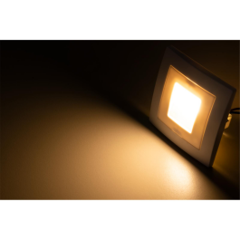 LED-Einbauleuchte McPower Flair 80x80mm 3000K warmweiß 86lm