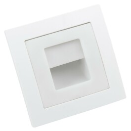 LED-Einbauleuchte McPower Flair 80x80mm 3000K warmweiß 86lm