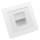 LED-Einbauleuchte McPower Flair 80x80mm 3000K warmweiß 86lm