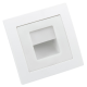 LED-Einbauleuchte McPower Flair 80x80mm 3000K warmweiß 86lm