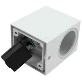 Wandleuchte McShine Square-W weiß IP44 1x GU10...