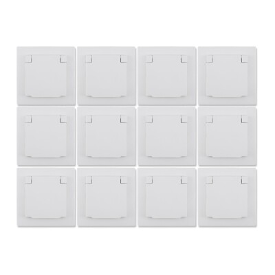 Schutzkontakt-Steckdose McPower Flair 250V~/16A UP IP44 weiß 12er-Pack