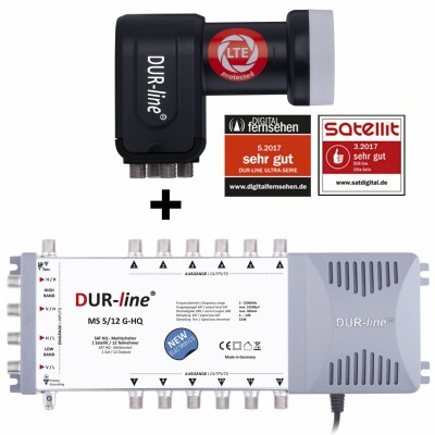 DUR-line MS-S 5/12-Q Multischalter Set