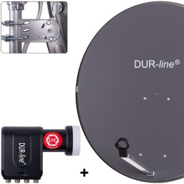 DUR-line MDA 90 A + +Ultra Octo LNB 8 TN LNB Set