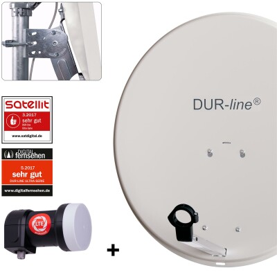 DUR-line MDA 60 G + +Ultra Single LNB 1 TN LNB Set