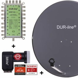 DUR-line MDA 90 A 1S/16T Eco 16 TN Multischalter Set