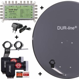 DUR-line MDA 90 A 2S/8T Eco 8 TN Multischalter Set