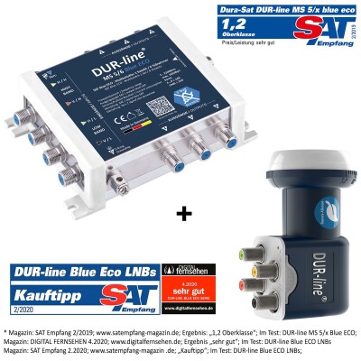 DUR-line MS-S 5/6 Blue ECO Multischalter Set