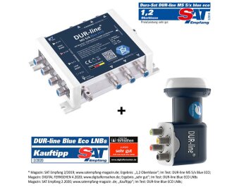 DUR-line MS-S 5/6 Blue ECO Multischalter Set
