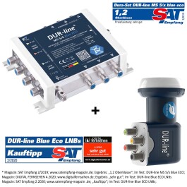 DUR-line MS-S 5/6 Blue ECO Multischalter Set