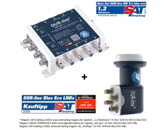DUR-line MS-S 5/8 Blue ECO Multischalter Set
