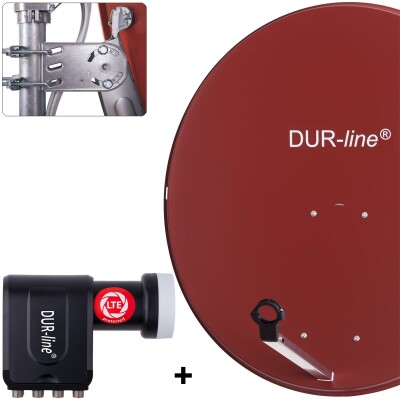 DUR-line MDA 90 R + +Ultra Octo LNB 8 TN LNB Set