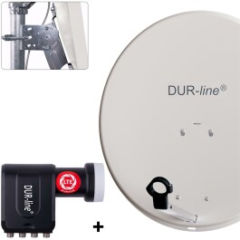 DUR-line MDA 60 G + +Ultra Octo LNB 8 Teilnehmer Set