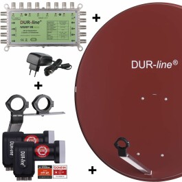 DUR-line MDA 90 R 2S/8T Eco 8 TN Multischalter Set