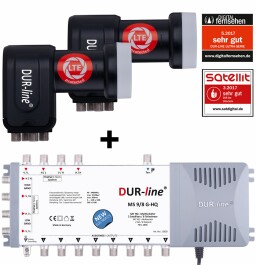 DUR-line MS-S 9/8-2Q Multischalter Set