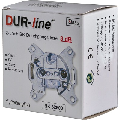 DUR-line DBK 62800 BK-Stichleitungsdose