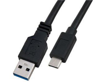 USB 3.2 Kabel USB-C Stecker auf USB-A Stecker 0,15m