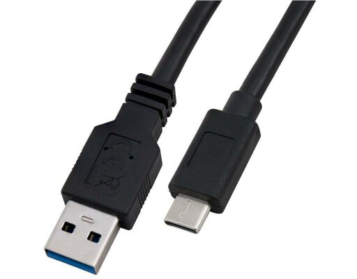 USB 3.2 Kabel USB-C Stecker auf USB-A Stecker 2m
