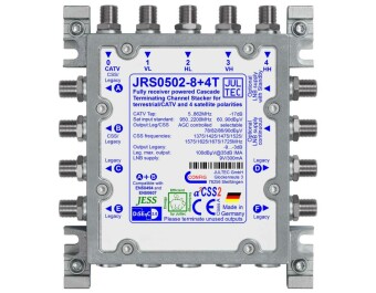 Jultec JRS0502-8+4T Unicable/JESS Multischalter 2x8 + 4x...