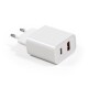 USB Ladegerät McPower Ein 100-240V Aus 5V/3A 9V/2A 12V/1,5A USB-A+ USB-C