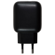 USB Ladegerät McPower Ein 100-240V Aus 5V/3A 9V/2A 12V/1,5A USB-A+ USB-C