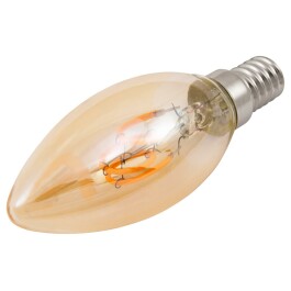 LED Filament Kerzenlampe McShine Retro E14 1W 90lm...