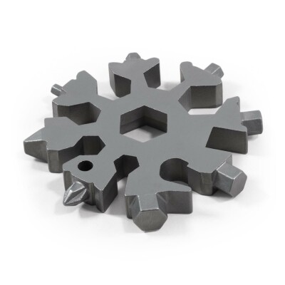 Universal-Tool McPower Schneeflocke 18-in-1 Flaschenöffner Schraubendreher