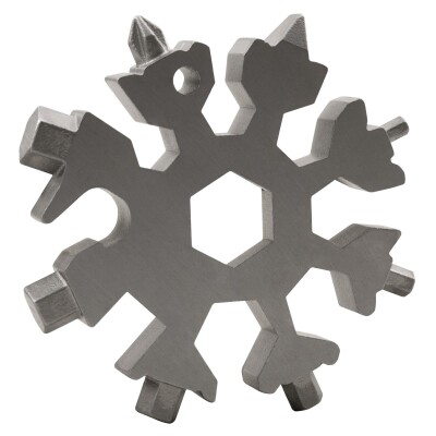 Universal-Tool McPower Schneeflocke 18-in-1 Flaschenöffner Schraubendreher