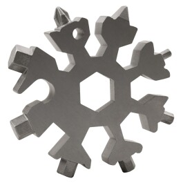 Universal-Tool McPower Schneeflocke 18-in-1 Flaschenöffner Schraubendreher