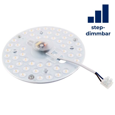 LED-Modul McShine Umrüstsatz mit Magnethalterung Ø18cm 24W 2200lm 3000K