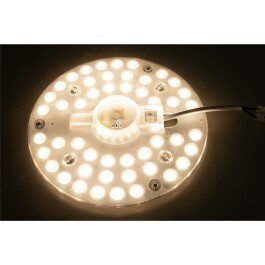 LED-Modul McShine Umrüstsatz mit Magnethalterung Ø18cm 24W 2200lm 3000K