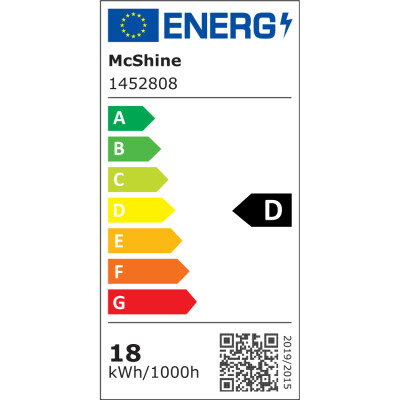 LED Filament Glühlampe McShine Filed E27 18W 2500lm warmweiß klar