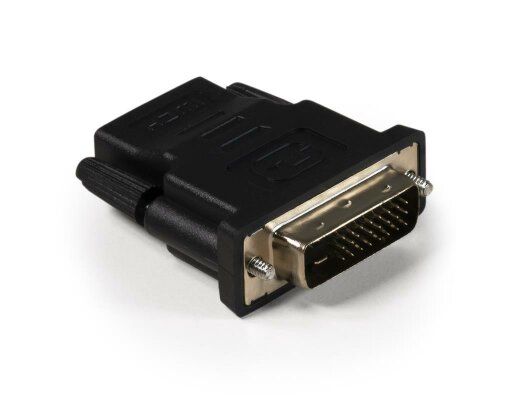 HDMI-Adapter HOLLYWOOD HDMI Kupplung auf DVI Stecker vergoldete Kontakte