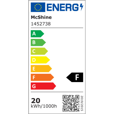 LED-Modul McShine Umrüstsatz mit Magnethalterung Ø18cm 20W 1800lm 3000K