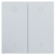 Funk-Wandtaster McPower Comfort max. 70m Aufputz 2-Kanal