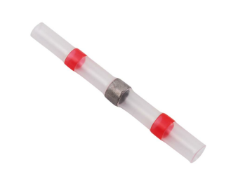 Lötverbinder McPower Ø2,7mm - rote Markierung 0,5-1,0mm² Kabel 20er-Pack