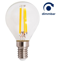 LED Filament Tropfenlampe McShine Filed E14 6W 600lm...