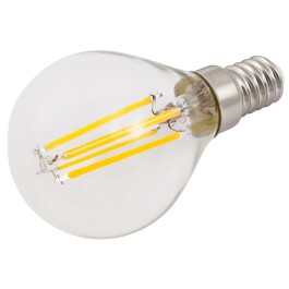 LED Filament Tropfenlampe McShine Filed E14 6W 600lm...