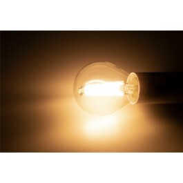 LED Filament Tropfenlampe McShine Filed E14 6W 600lm warmweiß dimmbar