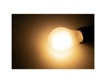 LED Filament Glühlampe McShine Filed E27 6W 630lm warmweiß matt