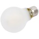 LED Filament Glühlampe McShine Filed E27 6W 630lm warmweiß matt
