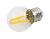 LED Filament Tropfenlampe McShine Filed E27 6W 600lm warmweiß dimmbar