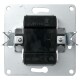 Taster McPower Flair mit Namensschild 250V~/10A UP weiß