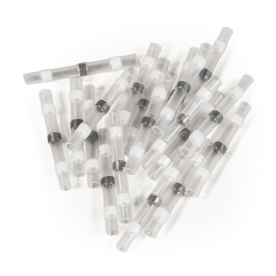 Lötverbinder McPower Ø1,7mm - weiße Markierung 0,25-0,34mm² Kabel 20er-Pack