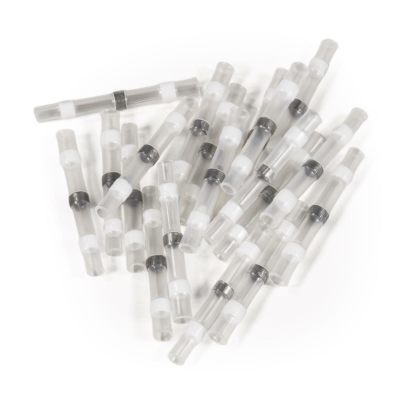 Lötverbinder McPower Ø1,7mm - weiße Markierung 0,25-0,34mm² Kabel 20er-Pack