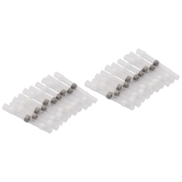 Lötverbinder McPower Ø1,7mm - weiße Markierung 0,25-0,34mm² Kabel 20er-Pack