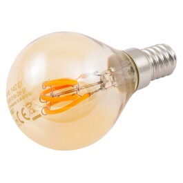 LED Filament Tropfenlampe McShine Retro E14 1W 90lm...